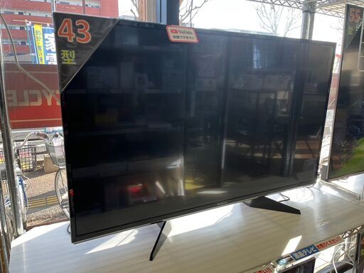 ネット対応TV43型液晶テレビ Panasonic パナソニックTH-43EX600 2017年式1353