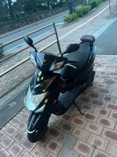 走行距離2万キロ未満のシグナス。