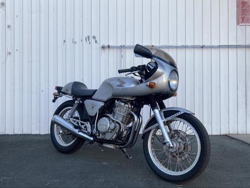 浜松発:GB400TT ロケット付き レストアベース エンジン実働 倉庫内保管