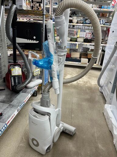 コンパクト掃除機Jコンセプト 紙パック式掃除機 Panasonic パナソニック 300WMC-SJP830K-W 2020年式1354