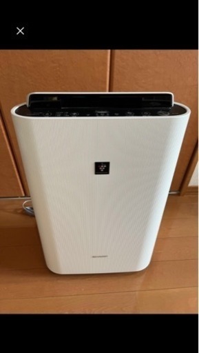 【中古美品】SHARP シャープ加湿空気清浄機 プラズマクラスター ホワイト KC-L50