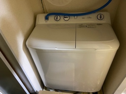 2層式洗濯機　1年半使用