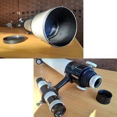 札幌【高橋製作所 TS式50mm屈折赤道儀＆赤道儀バンド】D:50mm F: