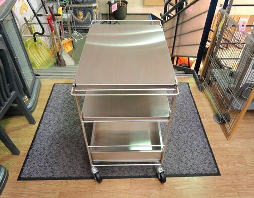 無印良品 ステンレスユニットシェルフワゴン 幅64.5×奥行41×高さ70.5㎝ キャスター付き キッチンワゴン 良品計画 西岡店 61x1+ijBDWL._UF350,350_QL80_.jpg