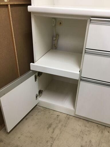 松田家具キッチンボードレンジボードビットレンジ MOISS 食器棚 収納  