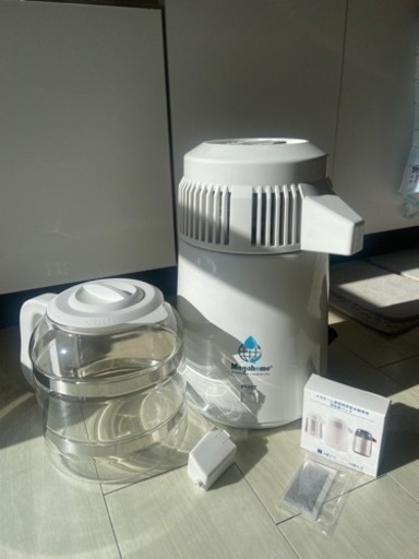 MEGA HOME ♦︎美品♦︎メガホーム　蒸留水器　メガキャット 白
