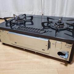 【美品】RT64JH6S2-GR 21年製 リンナイ ガスコンロ LPガス用