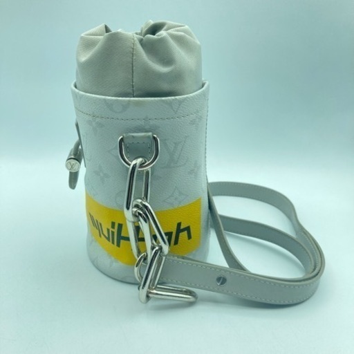 a1213508 ルイヴィトン LOUIS VUITTON チョークナノ M44631 ホワイトモノグラム ショルダーバック 中古品