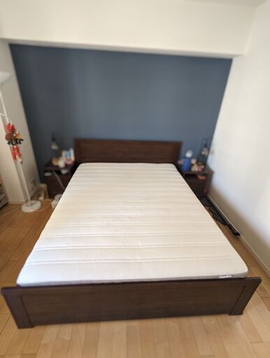 IKEA　HAMARVIK　マットレス　クインサイズ