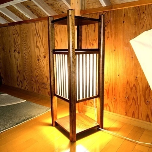 終了　和式照明　行灯(あんどん)