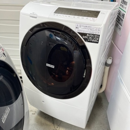 ✨在庫処分・特別価格!!✨ 日立 BD-SG100GL ドラム式洗濯機 10kg 2021年製