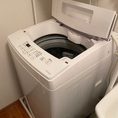 使用約2年　美品　2021年製洗濯機7kg
