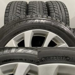 【BS BLIZZAK VRX 205/55R16】スタッドレス【トヨタ オーリス 純正ホイール 16インチ 6.5J5HPCD114.3+45】18年製　(MTF531) クレジットカード QRコード決済可能