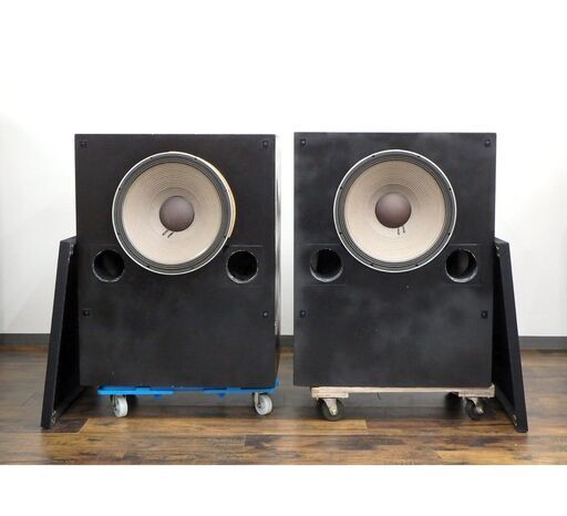 ≪U652ジ≫ 音出しOK JBL/ジェービーエル ウーファーユニット 2226H ペア 8Ω 自作ボックス/脚付属 オーディオ機器/音響機器/スピーカー