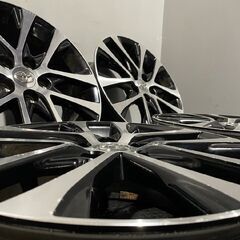 TOYOTA トヨタ 50エスティマ 純正ホイール 18インチ 4本 7J5HPCD114.3+51 ブラポリ　(MHA086) クレジットカード QRコード決済可能