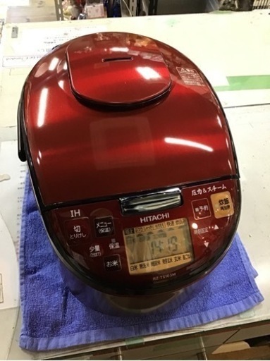 ●販売終了●HITACHI    2019年製　圧力\u0026スチームIH  5.5合炊き炊飯器　中古品
