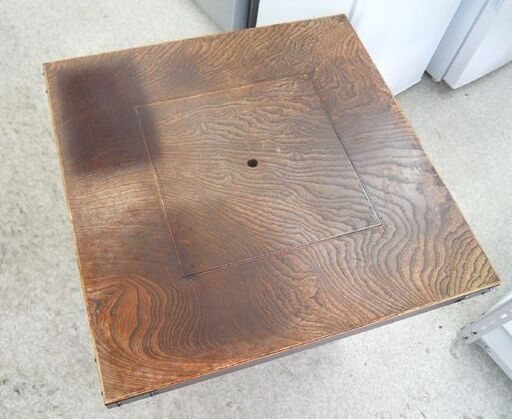 岩谷堂箪笥 角火鉢 和家具 囲炉裏テーブル 75×75 岩手県産家具 岩谷堂箪笥 角火鉢 和家具 囲炉裏テーブル 75×75 岩手県産家具