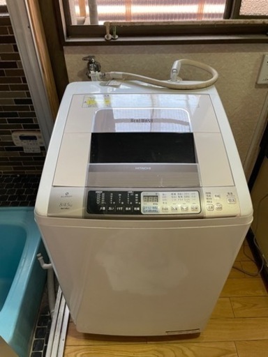 洗濯乾燥機（BW-D8LV）  HITACHI ビートウォッシュ　2011年製