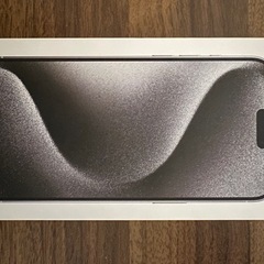 最新iPhone 15 pro max 本体、256GB SIMふりー、開封済み未使用