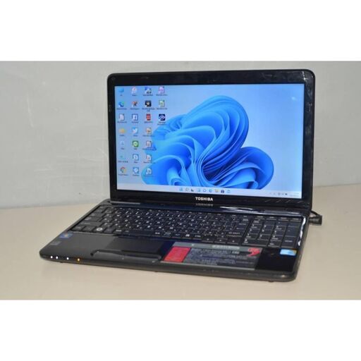 中古ノートパソコン 東芝 T350/36AB 最新Windows11+office Core i5-460M/メモリー4GB/HDD750GB/15.6インチ/無線内蔵/DVDマルチ搭載