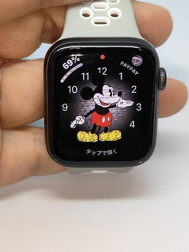 美品！Apple Watch SE (GPS + Cellular)スペースグレイ アルミニウム 44mm