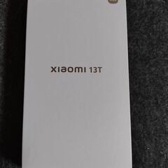 Xiaomi 13T BLACK 【新品未使用】