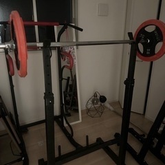 引取り限定】MBCパワースクワットスタンド210cm 単品