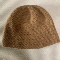 手編み　ベビー　ニット帽