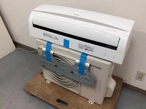 （1/27受渡済）YJT7990【IRIS OHYAMA/アイリスオーヤマ 6畳用エアコン】美品 2020年製 airwill IRA-2204R 家電 冷暖房 エアコン 壁掛型 単相100V ガス無