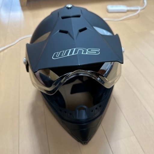 WINS  X-ROAD  ヘルメット　サイズL　ミラーシールド付き