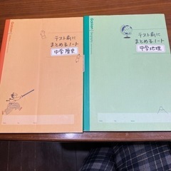 中学 地理.歴史セットで120円