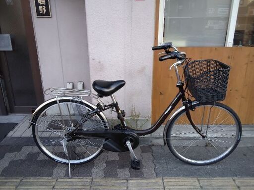 【本体のみ】[Panasonic]ViVi・SX 26吋電動アシスト自転車(チェスナットブラウン)
