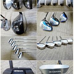 ゴルフクラブ　セット　キャディバッグ付き　STRATA　HONMA　MIZUNO　ゴルフ用品　週末　大人の趣味