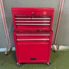 工具箱　赤　中古　ツールボックス