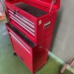 工具箱　赤　中古　ツールボックス