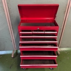 工具箱　赤　中古　ツールボックス