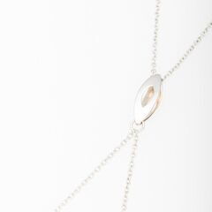 K18WG ムーンストーン ネックレス 品番n22-160 K18WG ムーンストーン ネックレス 品番n22-160