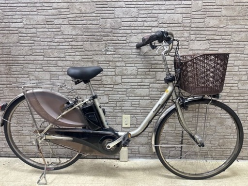 新春SALE東京23区配達無料　新基準　Panasonic パナソニック　ビビ 6.6Ah電動自転車☆中古☆パナ 5343