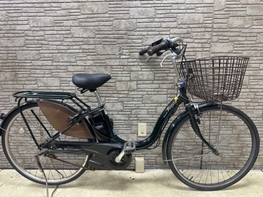 新春SALE東京23区配達無料　新基準　ブリヂストン　アシスタ　6.6Ah リチウム 電動自転車 中古 1898