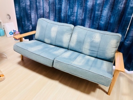 コスタカーサ　ウォッシュドデニムソファ