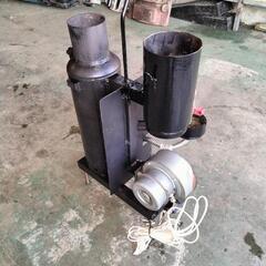 超小型廃油ストーブ 自宅ガレージ 野外作業などに！