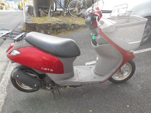 スズキ　SUZUKI　レッツバスケット50　CA4AA　実動車　現車確認　引取可能