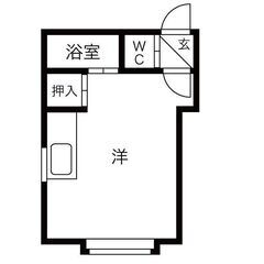 🐞【南区・1R】「澄川」駅から徒歩6分！都市ガス物件！ 敷金・礼金なし🐞 − 北海道