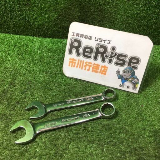 スナップオン SOEXMI 16・18 コンビネーションレンチ2本セット【市川行徳店】【店頭取引限定】【中古】管理番号：ITVT78OR2JSE
