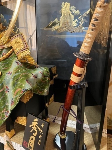 秀月 五月人形 兜 こどもの日 節句 秀月の兜飾り一式