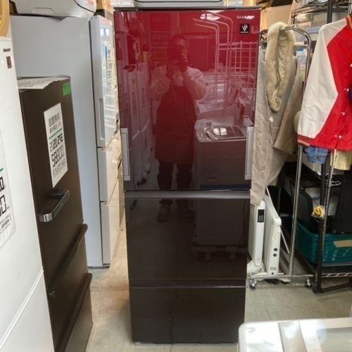 ✨期間限定・特別価格✨SHARP シャープ 冷凍冷蔵庫 350L 2022年製 SJ-GW35H-R