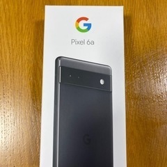 【新品未使用】　Google Pixel 6a Charcoal