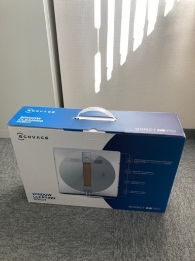 窓拭きロボット掃除機　ECOVACS  w1 pro