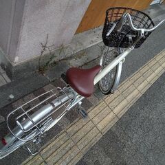 [DCM]Attivo Light(アッティーボ ライト)24吋 ファミリーサイクル アルミ/シングル/LEDオート/アイボリー