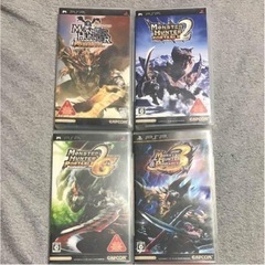 MONSTER HUNTER☆PSPソフト☆ 4本セット